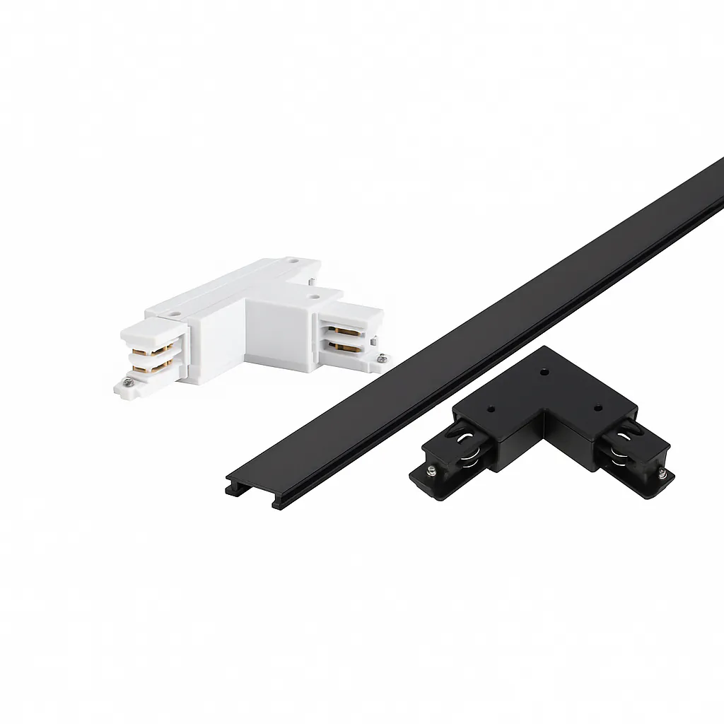 Accessories for 3 circuit railsystem