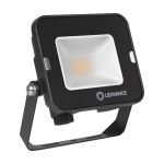 Ledvance LED Floodlight Compact Black 10W 900lm 100D - 830 Warm White | IP65 - Symmetrical 