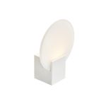 Nordlux Hester Wall Light Glass White - 9.5W 900lm - 930 Warm White | IP44 - Best Colour Rendering - 3-Step Dimmable