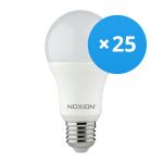 Multipack 25x Noxion Lucent Classic LED E27 Pear Frosted 9.5W 1055lm - 840 Cool White | Replaces 75W