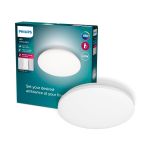 Philips LED Ceiling Light Izso White 24W 2500lm - 827-865 Tunable White | Dimmable - Remote Control