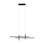 Eglo Pendant Trepilia Aluminium Steel Black 20W 2500lm - 830 Warm White | IP20