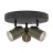 Eglo Ceiling Light Consuma 1 Steel Bronze Black | IP44 - Suitable for 3x GU10 