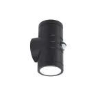 Ansell Wall Light Reef Black Up & Down - Outdoor - 10W 885lm 90D - 830-840-860 CCT | IP65 -Motion and Light Sensor