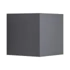 Nordlux Milda Wall Light Aluminium Anthracite 4.9W 290lm - 830 Warm White