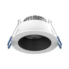 Noxion LED Spot Ares Deep White 6W 540lm 927-940 3CCT - With Inner Ring Black | Cutout 68mm
